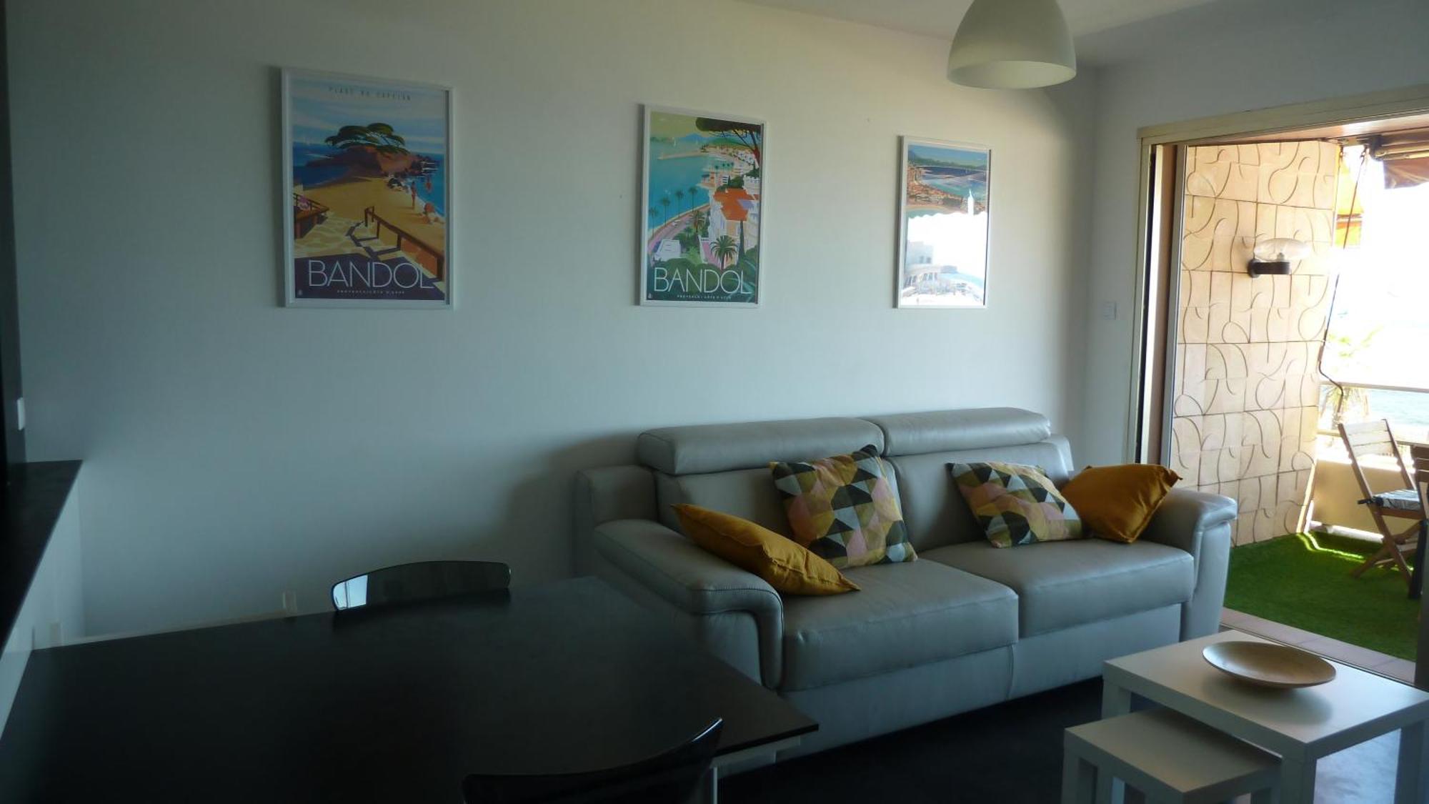 Front De Mer - Emplacement Prise - T2 Moderne Et Climatise - Tout A Pied บ็องโดล ภายนอก รูปภาพ